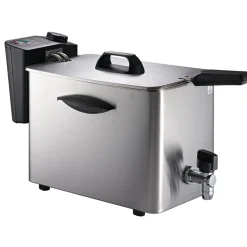 New Friteuse semi professionnelle Cuisilux avec robinet 4L Petit Électroménager