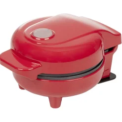 Outlet Gaufrier rouge et noir 550W Petit Électroménager