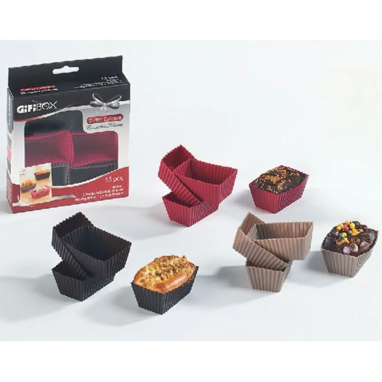 Online box Caissettes silicone Préparation Culinaire
