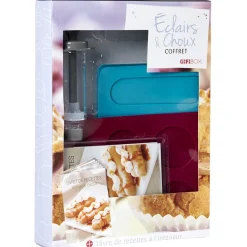 New box éclairs et choux 9 pièces Préparation Culinaire
