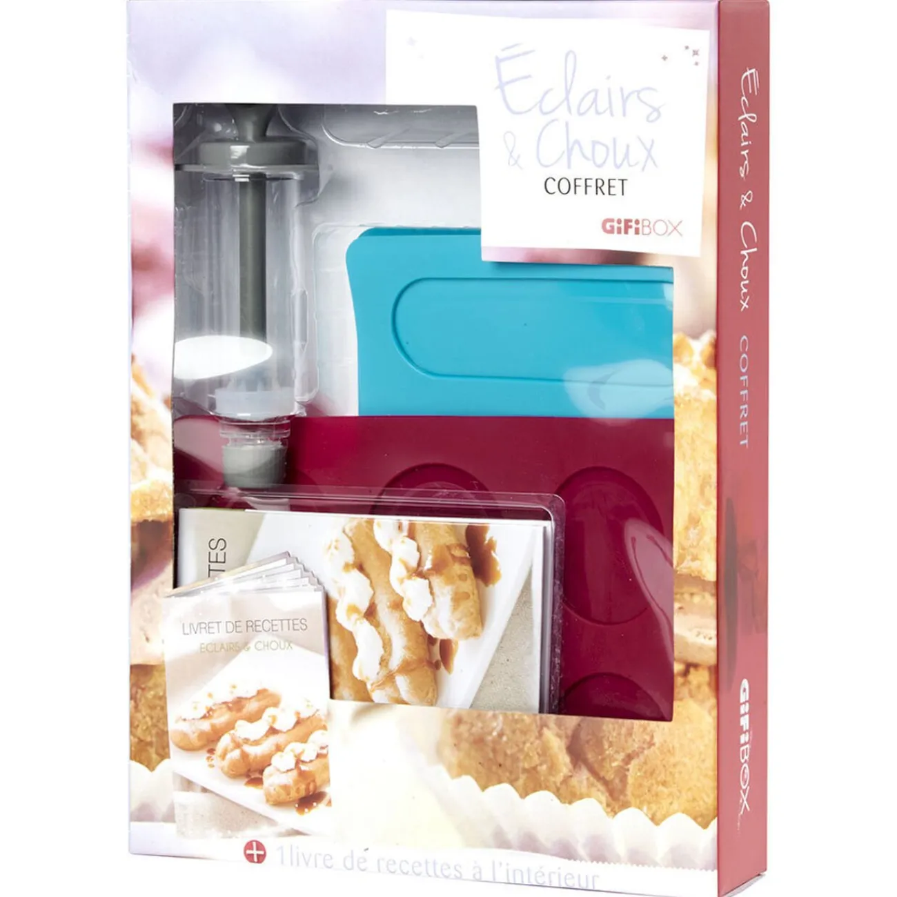 New box éclairs et choux 9 pièces Préparation Culinaire