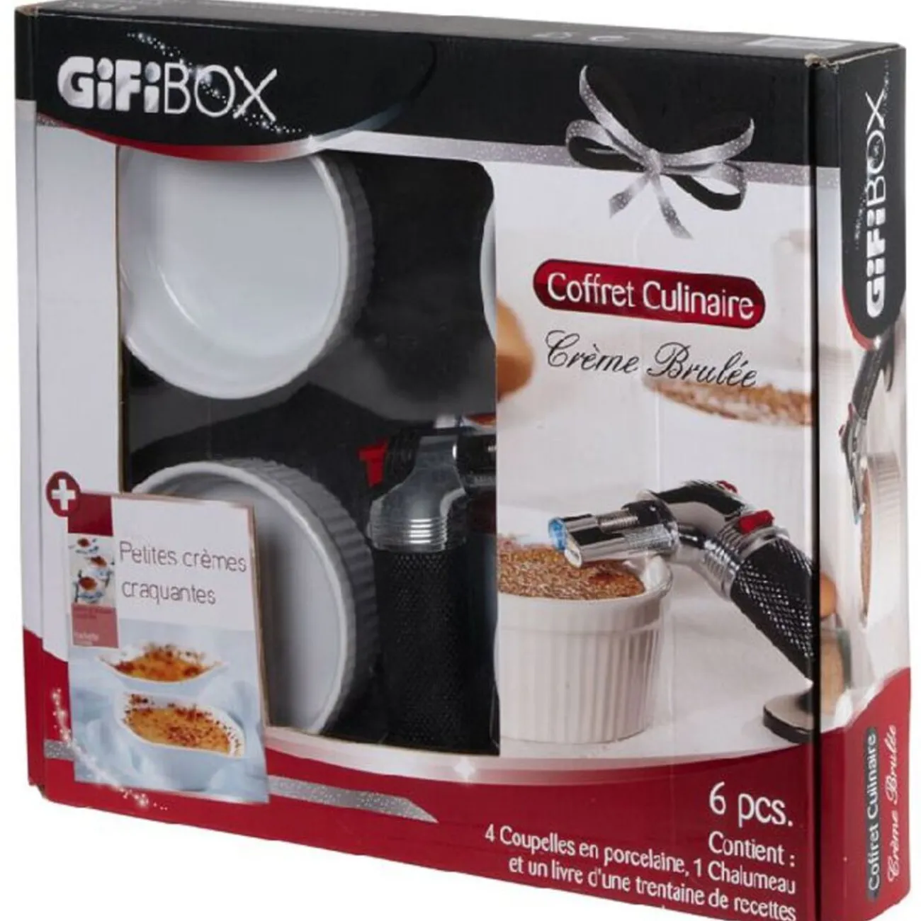 New box Crème brûlée Préparation Culinaire