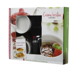 New box Crème brûlée Préparation Culinaire