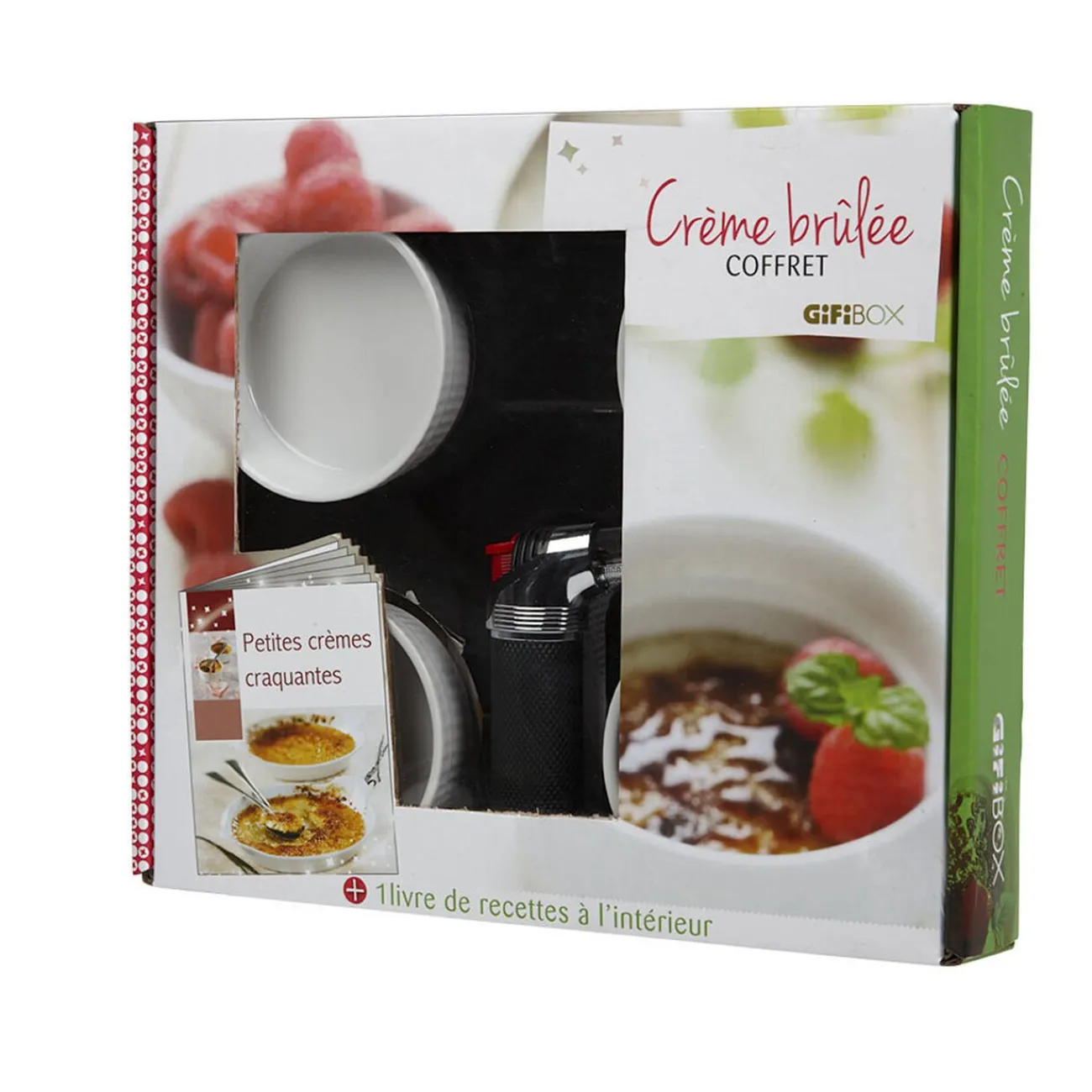 New box Crème brûlée Préparation Culinaire