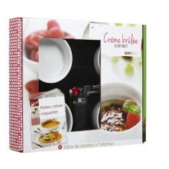 New box Crème brûlée Préparation Culinaire