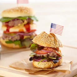 Discount box Hamburger Cuisson