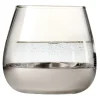 Outlet Gobelet en verre Oksana argenté 31cL x4 Vaisselle Et Accessoires De Table