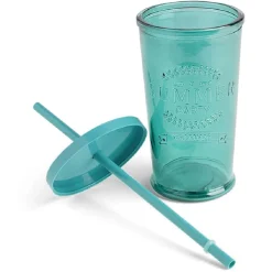 Best Gobelet 490ml en verre avec couvercle plastique - 3 coloris Vaisselle Et Accessoires De Table