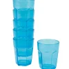 Gobelet plastique bleu x6|Gifi Best