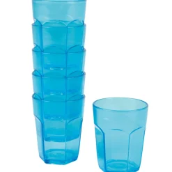 Gobelet plastique bleu x6|Gifi Best