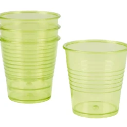 Outlet Gobelet plastique vert x4 Vaisselle Et Accessoires De Table