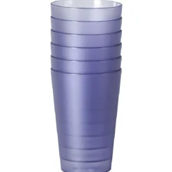Outlet Gobelet plastique violet x6 Vaisselle Et Accessoires De Table