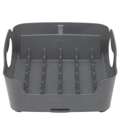 Online Égouttoir à vaisselle 3 compartiments gris foncé Rangement De Cuisine