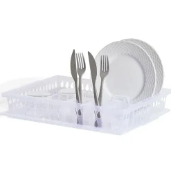Égouttoir à vaisselle en plastique transparent Rangement De Cuisine