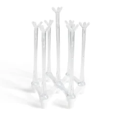 New Égouttoir pliable pour bouteille et verre Rangement De Cuisine