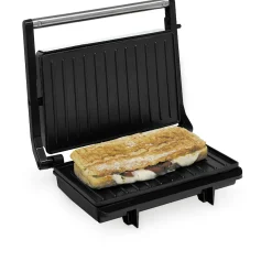 Discount Grill panini anti-adhésif 850W - 26x22xH9cm Petit Électroménager