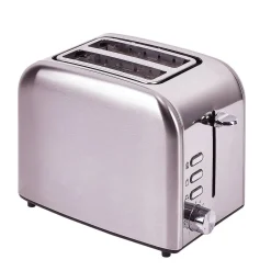 New Grille pain Toaster en inox Double fente 850W Petit Électroménager