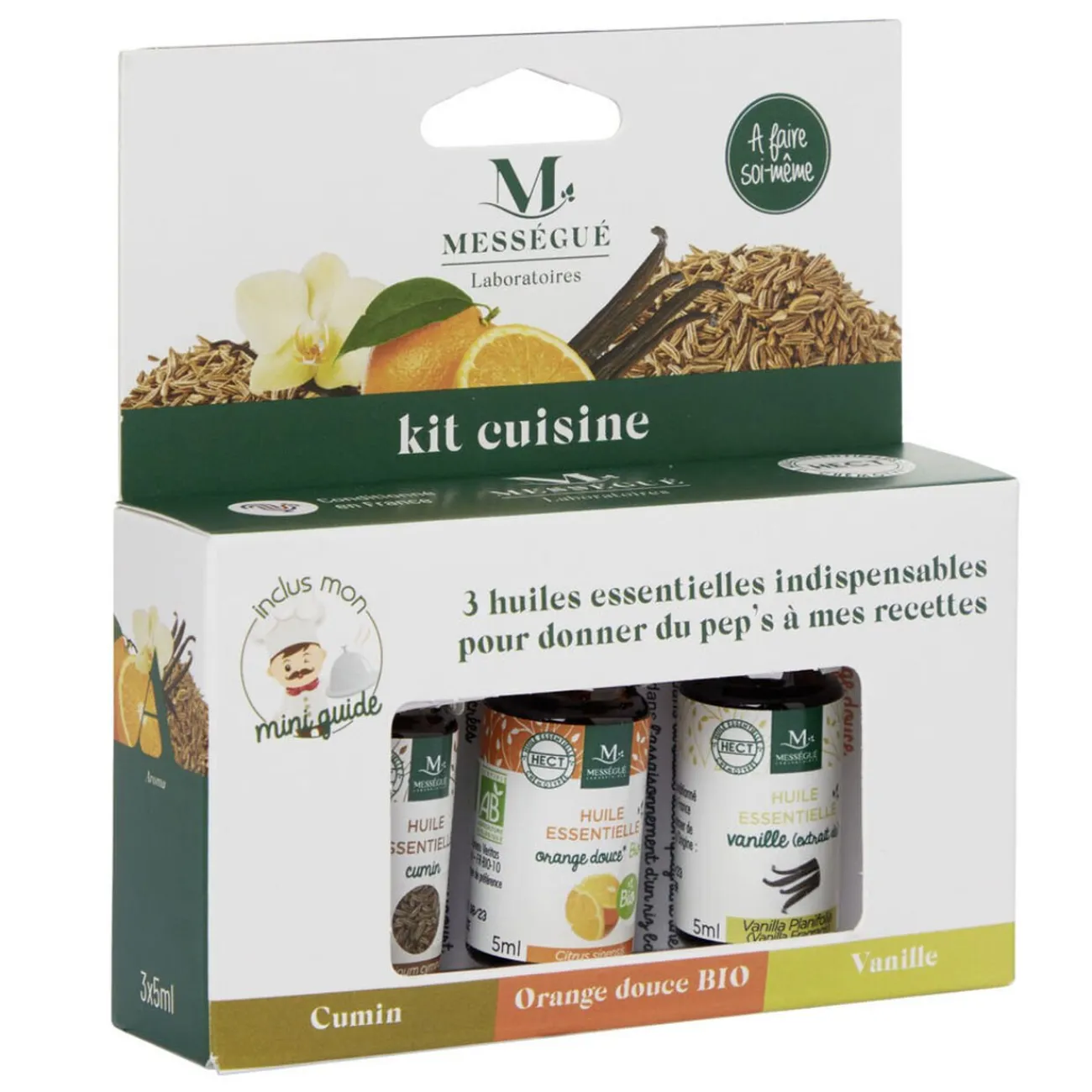 Outlet Huile essentielle découverte Aroma Cuisine x3 Préparation Culinaire