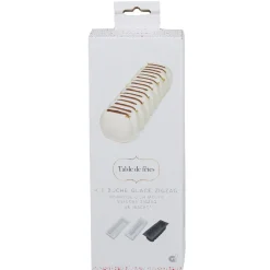 Kit bûche de Noël glacée à zigzag Cuisson