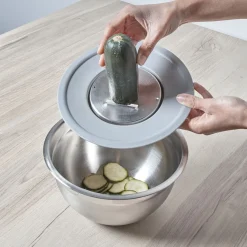 Hot Kit bol mixeur avec accessoires de découpe inox Préparation Culinaire