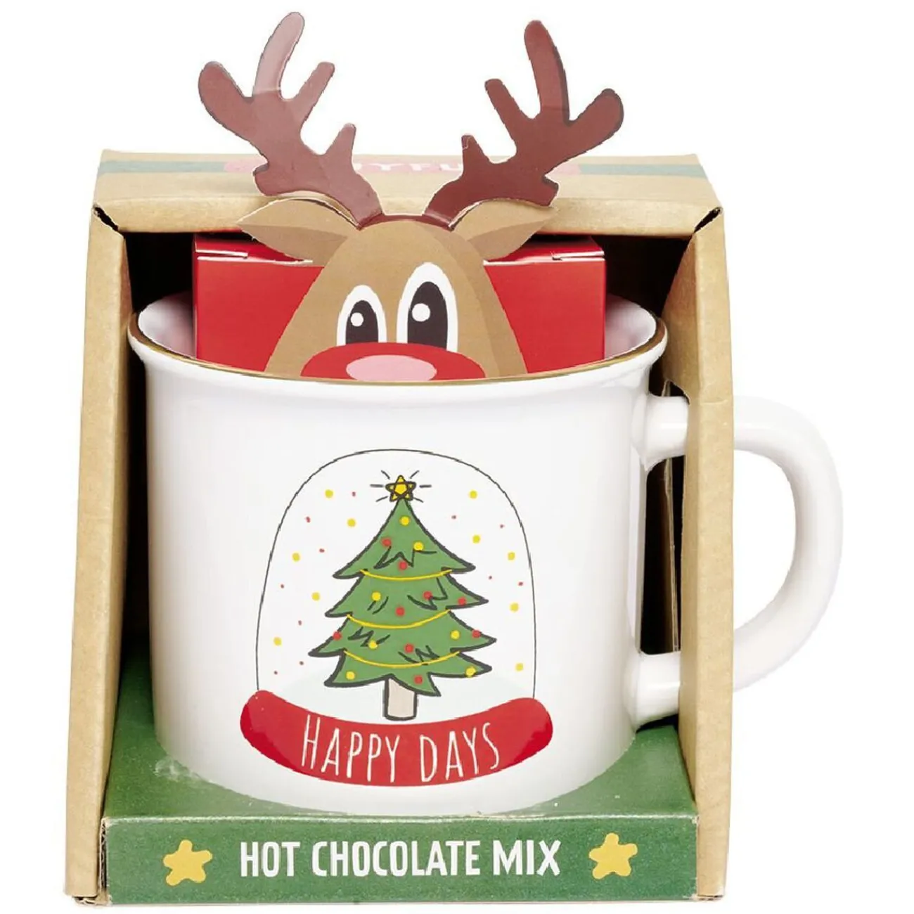 Online Kit mug de Noël préparation chocolat chaud Préparation Culinaire