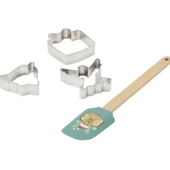 Best Kit spatule Noël avec emporte pièces x2 Préparation Culinaire
