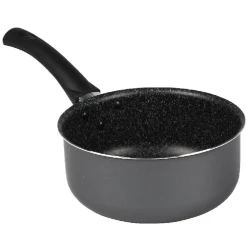 Lot 1 poêle + 1 casserole aluminium effet pierre Cuisson