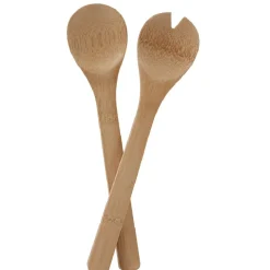 Online Lot de 2 couverts à salade en bambou Préparation Culinaire
