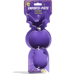 Hot Lot de 3 emporte-pièces Halloween inox Cuisson