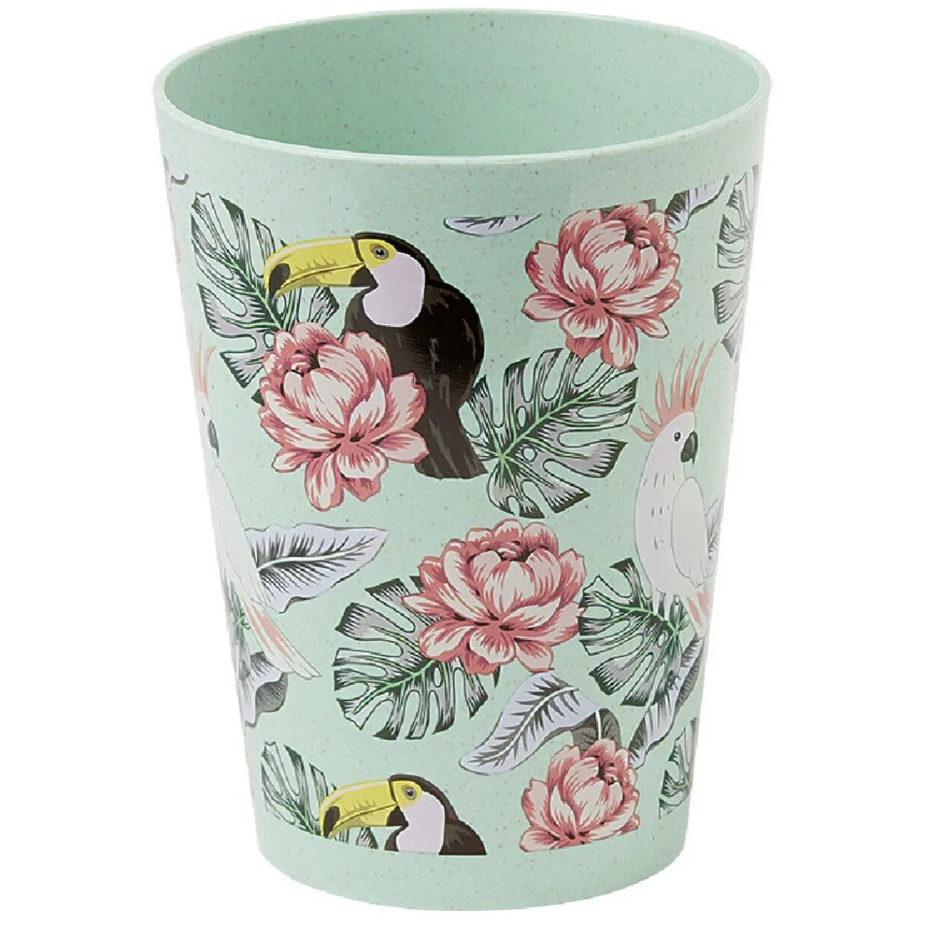 Best Lot de 4 gobelets décor oiseau et feuille 60 cl Vaisselle Et Accessoires De Table