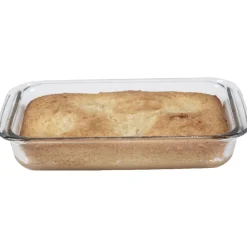 Best Lot de 3 plats à four empilables en verre Cuisson