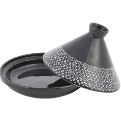 Hot Lot de 4 plats à tajine individuel céramique Cuisson