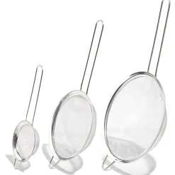 Clearance Lot de 3 tamis en inox Ø8/14/19cm Préparation Culinaire