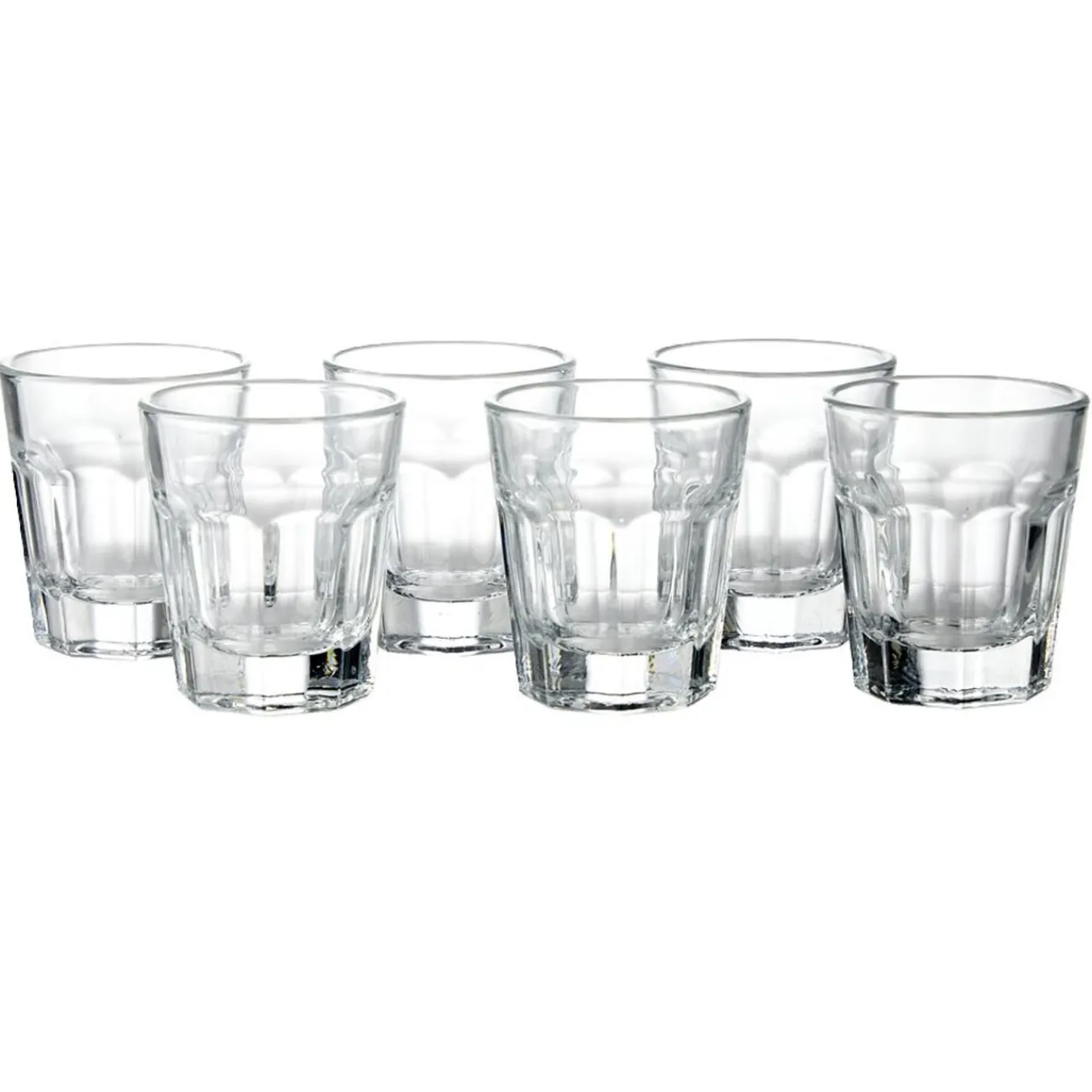 Sale Lot de 6 verres à shooter 4,5cl H5,6cm Vaisselle Et Accessoires De Table