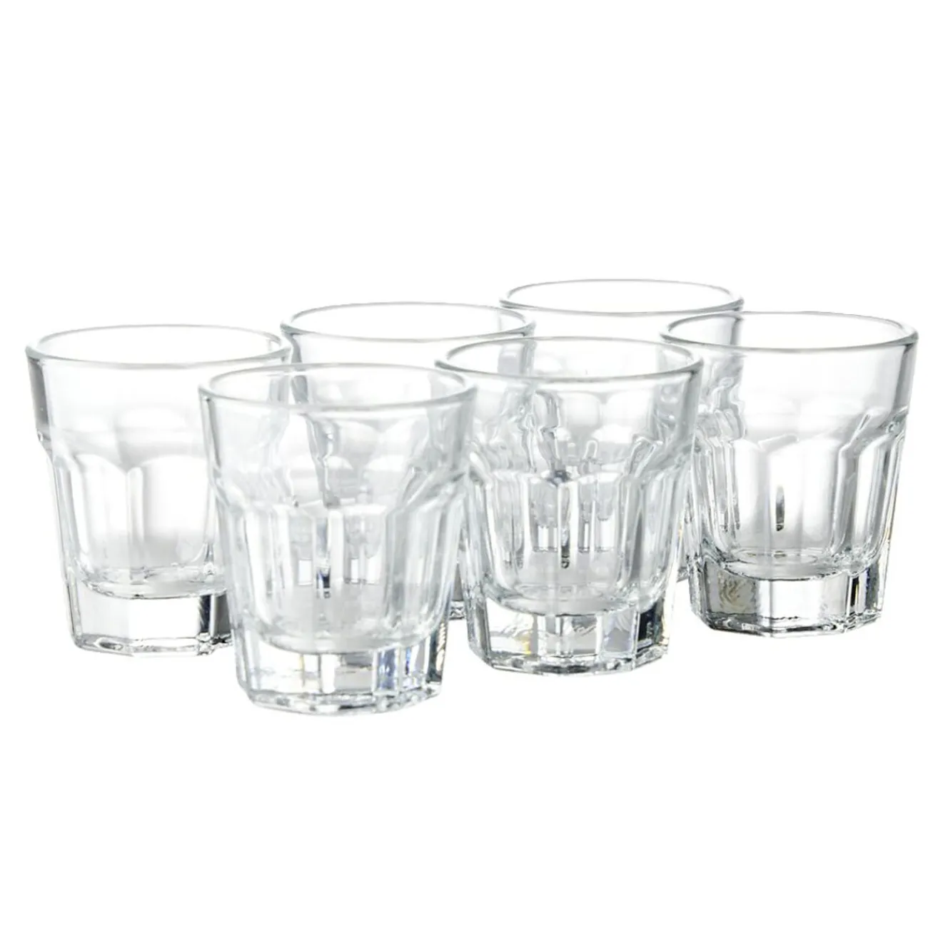 Sale Lot de 6 verres à shooter 4,5cl H5,6cm Vaisselle Et Accessoires De Table
