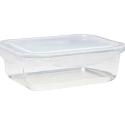 Best Lunchbox en verre x2 avec couvercle 640ml et 1,05L Conservation Alimentaire