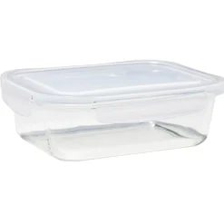 Best Lunchbox en verre x2 avec couvercle 640ml et 1,05L Conservation Alimentaire