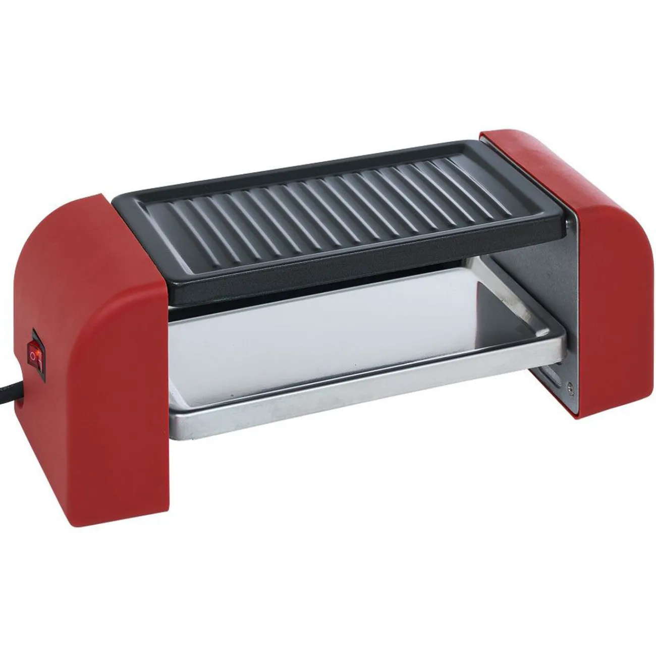 Hot Machine à raclette Duo connectable verte 2 poêlons 450W Petit Électroménager