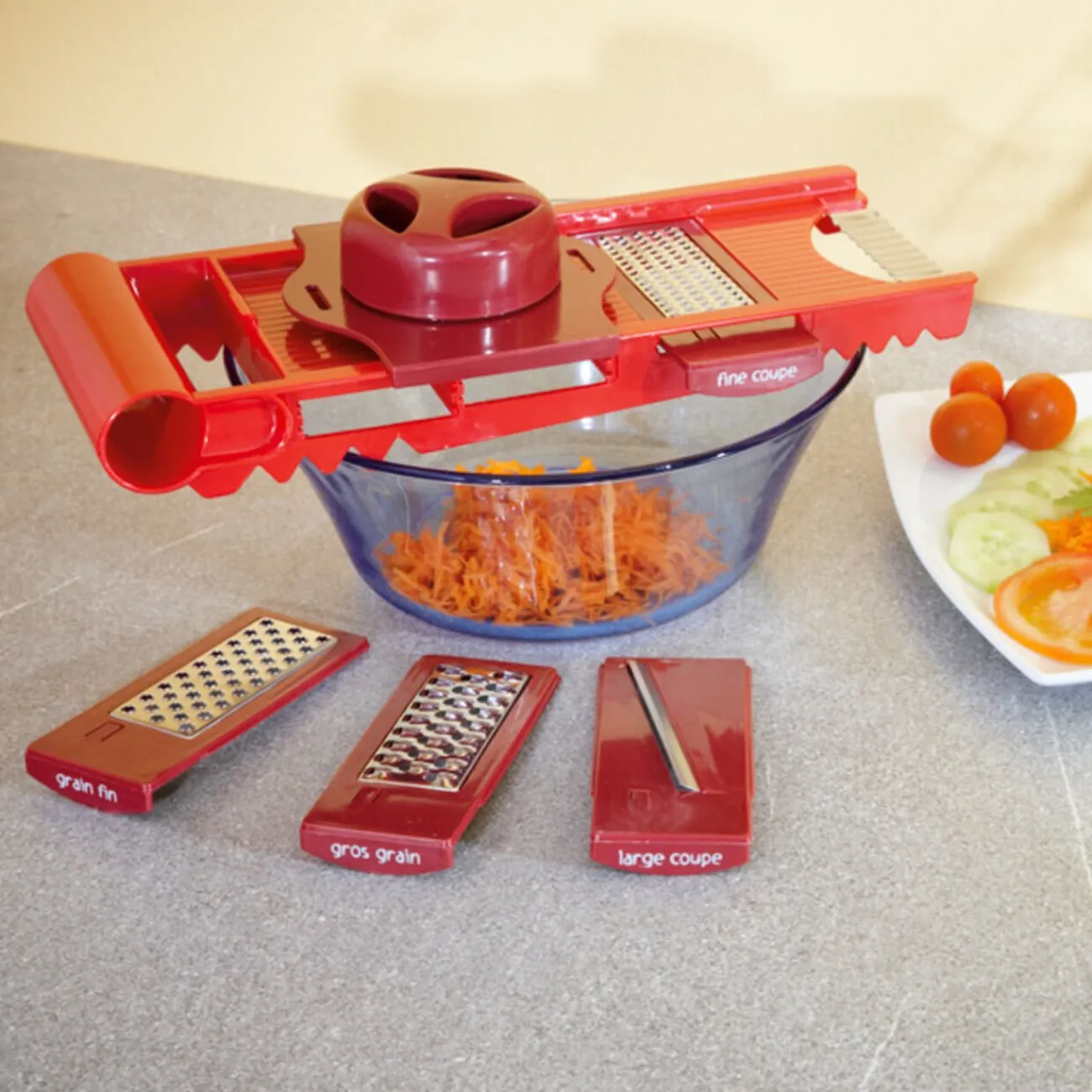 Online Mandoline 5 lames Préparation Culinaire