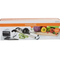 Online Mandoline acier noir et gris Préparation Culinaire