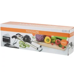 Online Mandoline acier noir et gris Préparation Culinaire