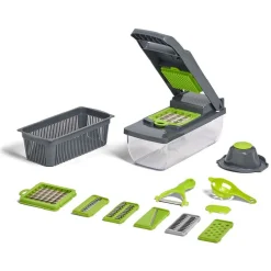 Mandoline et coupe-légumes 16 pièces Préparation Culinaire