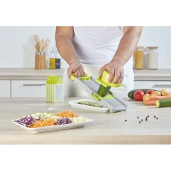 Sale Mandoline pliable 6 lames Préparation Culinaire