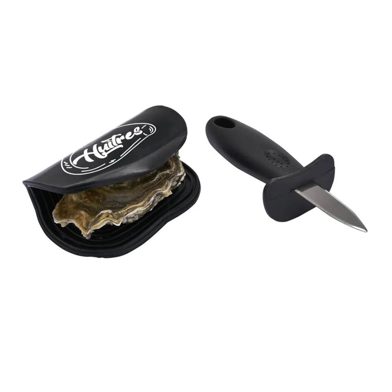 New Manique à huître avec son couteau anti-coupures Préparation Culinaire