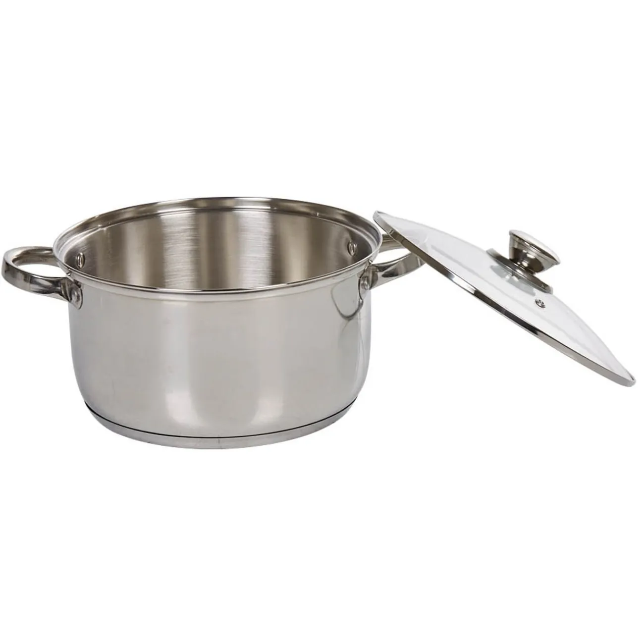 Online Marmite anti adhésive inox couvercle en verre Cuisson