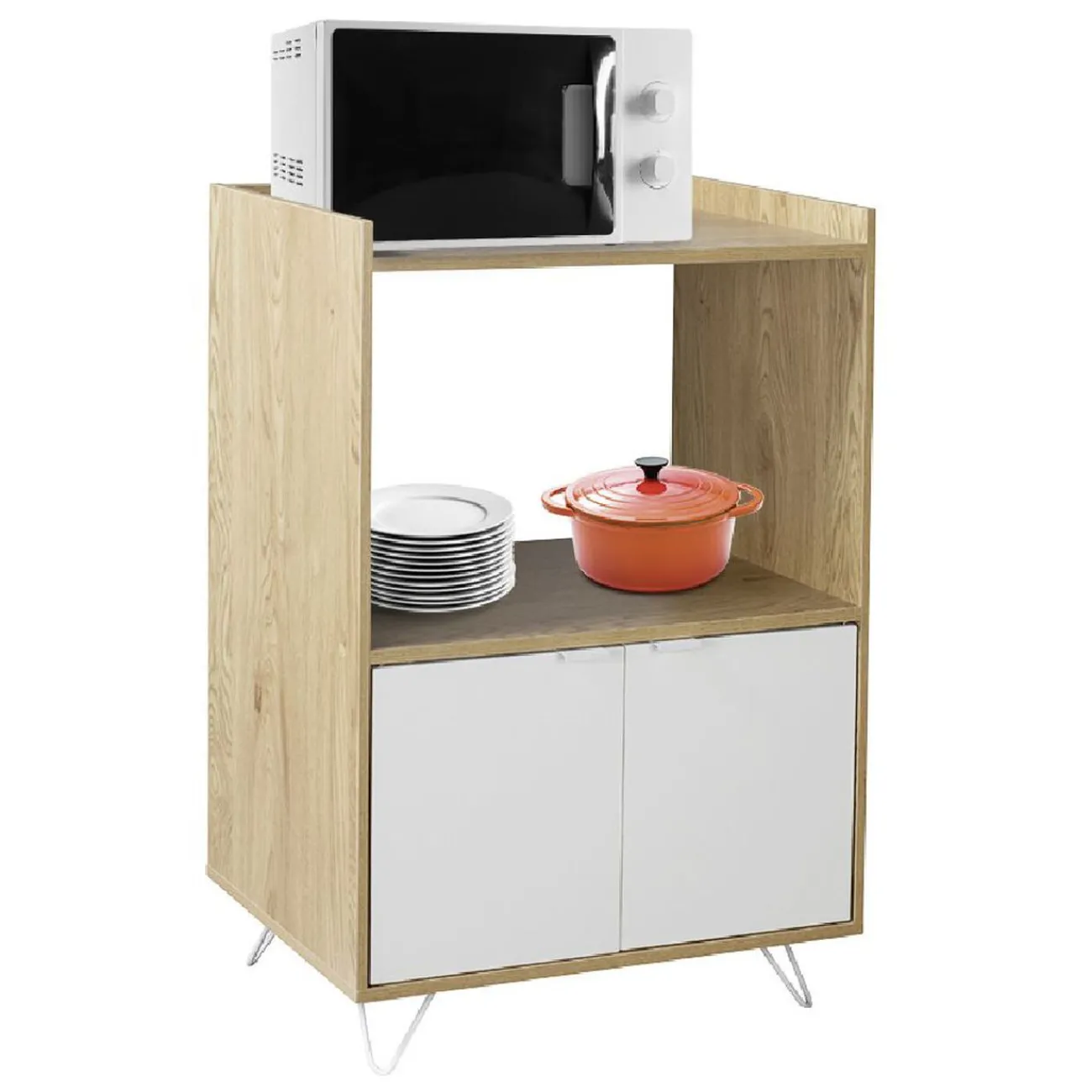 Clearance Meuble de cuisine Kitchen en bois Rangement De Cuisine