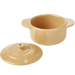 Online Mini cocotte en céramique avec couvercle Cuisson