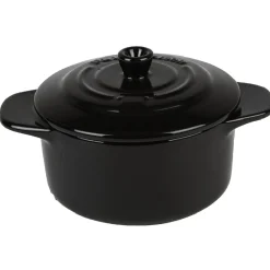 Hot Mini cocotte ronde noir Cuisson