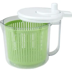 New Mini essoreuse à salade vert et blanc Préparation Culinaire