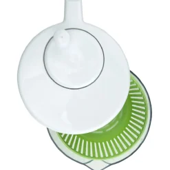 New Mini essoreuse à salade vert et blanc Préparation Culinaire
